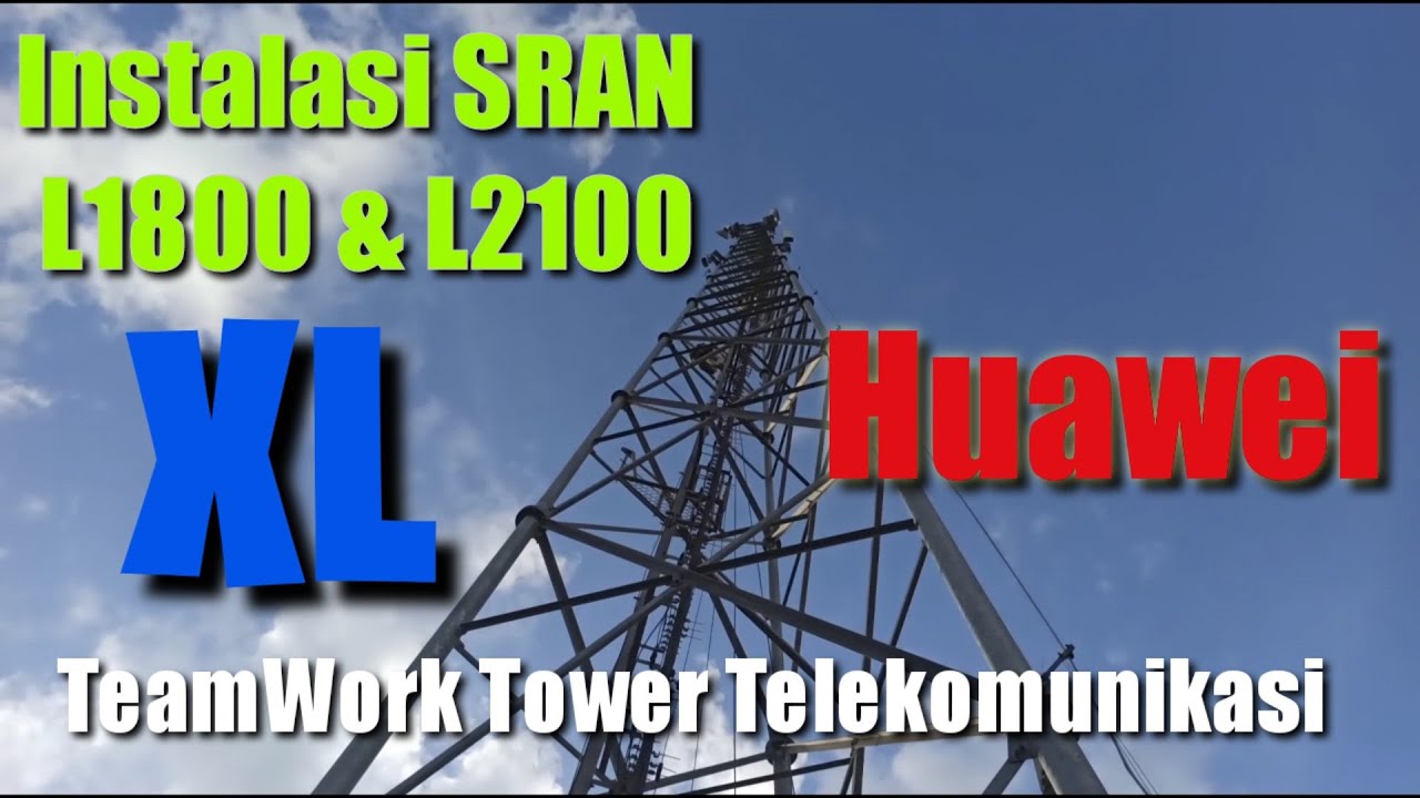 Instalasi 2 RRU L1800 & L2100 ||Perkenalan Dasar Perangkat XL Huawei ...