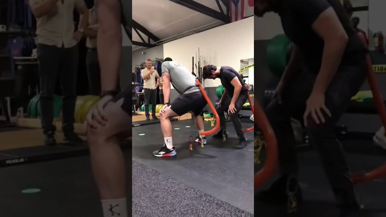 Thank god he got it in 😅 the monkey tail game 