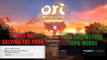 Ori and the Blind Forest - Resolution 1920x1080p Fix 100%