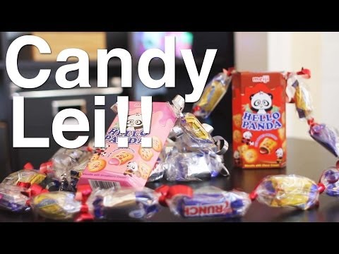 How To Make: Candy Leis!!