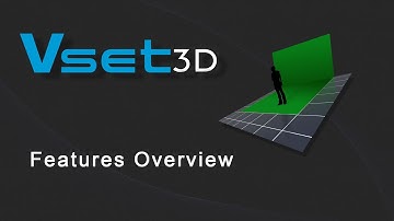 Vset3D 3.0 Virtual set | Features Overview