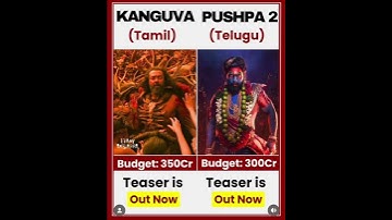 Kanguva VS Pushpa 2 Movie comparison box office collection #viral #trending #shorts #pushpa