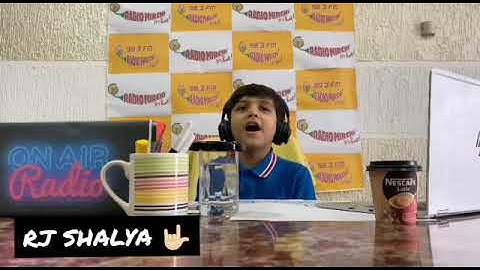 SHALYA AS RADIO JOCKEY🤩🤟🏻