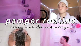 RELAXING PAMPER ROUTINE 2020 | My At-Home Self Care Day