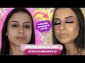 Técnica SMOKEY EYES DE GLITTER bem ANO NOVO e FORMATURA | Amanda Pastore