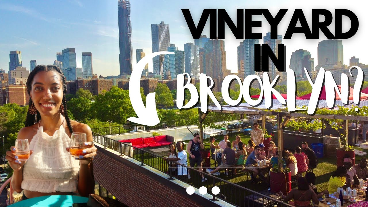 Rooftop Wine Vineyard in Brooklyn Navy Yard NYC Winery Rooftop Reds
