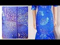 How to draft and cut a dartless skirt pattern| front and back