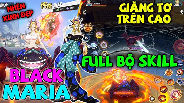 Hướng Dẫn Full Bộ Skill Tướng BLACK MARIA Toàn Chiều Khống Chế Khó Chịu - One Piece Fighting Path