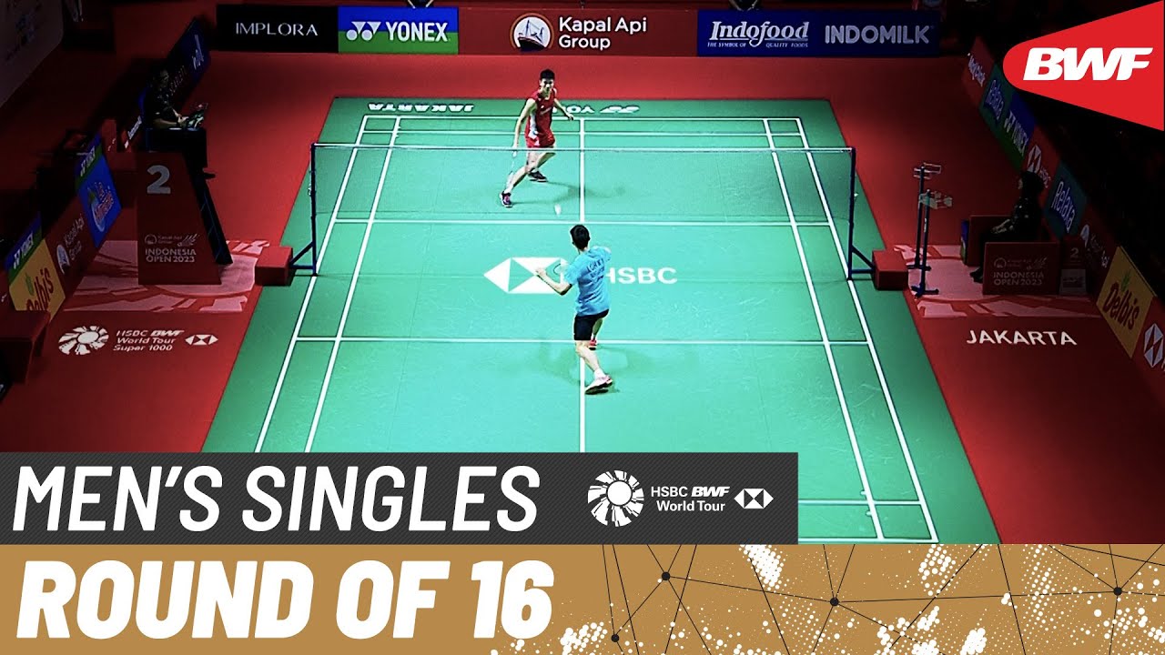 KAPAL API GROUP Indonesia Open 2023 Li Shi Feng (CHN) vs