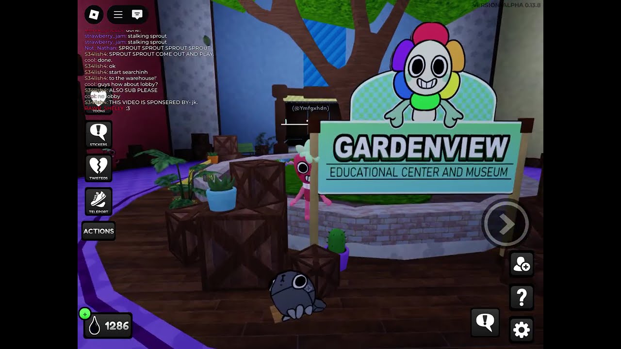 Pranking these cosmos as stalking sprout in dandys world!!! 