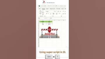 H?W To : Mastering Superscript in Excel ! ✨📊 #shortsvideo #shorts #short #exceltips