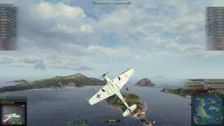 WoWP Bf109E 2фрага ТихОкеан