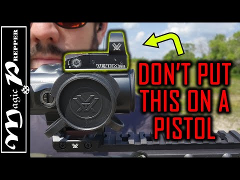 A Pistol Red Dot That's Not For Pistols: Vortex Venom Review