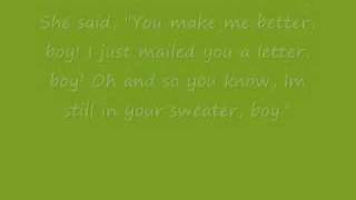 Video thumbnail of "Sweater Song- Hedley (with lyrics)"