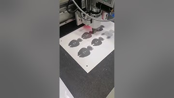 DIY Small CNC Machine with Oscillating Knife and Creasing Tool #diy #cnc #knife #cutting #machine