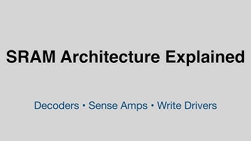 SRAM Architecture Explained: Decoders, Sense Amplifiers, Write Drivers and Peripheral Circuits