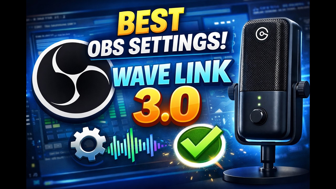 Wave One Settings OBS + Wave Link 3.0 Tutorial (Best Settings for Perfect Sound) - YouTube