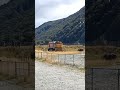 DC 4818 Spun on the Arthur's Pass Turntable #train #railway #trainspotting#newzealand #southernalps