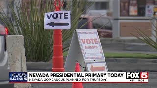 Nevada Presidential Primary today