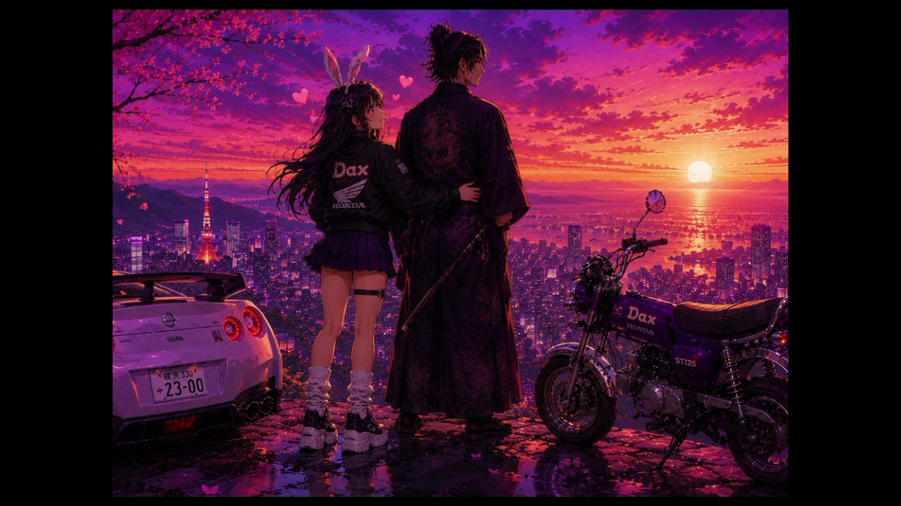 希望は生きる力 🌸 Synthwave Romantique Sunset - YouTube