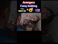 Free Fire Missile 😱 Iron Man 😂 Avengers Funny Dubbing #shorts
