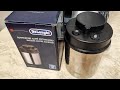 Delonghi Vacuum Coffee Canister / Вакуумный контейнер для кофе