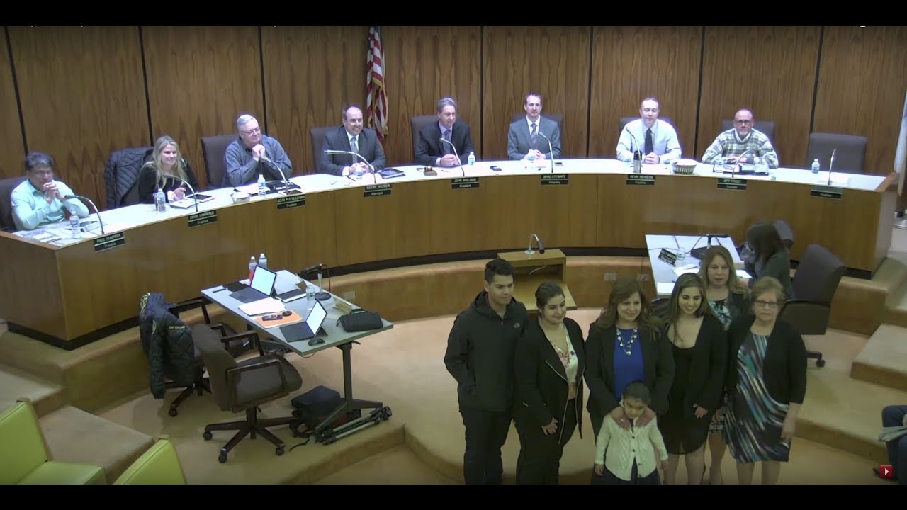 Village of Carpentersville Illinois Board Meeting 04032018 YouTube