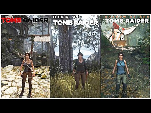 tomb raider vs rise of the tomb raider vs shadow of the tomb raider comparison