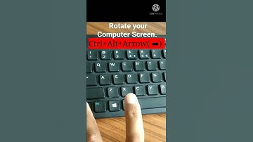 Rotate your Computer Screen || Ctrl+Alt+Arrow Key Use || अपने कंप्यूटर स्क्रीन को घुमाएं ||