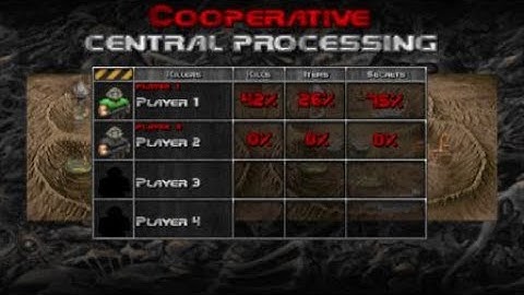 DOOM (1993) - E1M6 Nightmare Co op Central Processing Solo