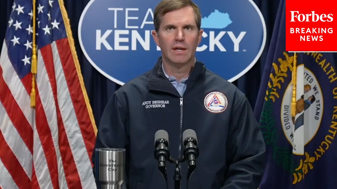 JUST IN: Kentucky Gov. Andy Beshear Holds Press Briefing As Dangerous ...