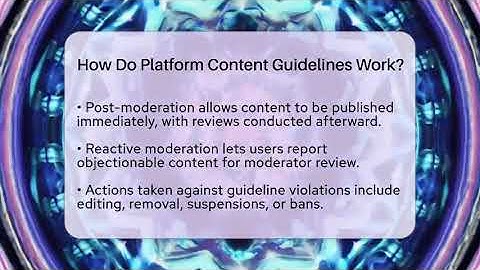 How Do Platform Content Guidelines Work? - Everyday-Networking