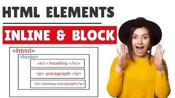 HTML inline And Block Elements | Explained Difference & Proved Practically #20