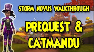 Wizard101: 🌩️STORM NOVUS WALKTHROUGH🌩️ - PREQUEST AND CATMANDU