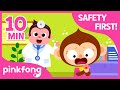 First Aid Song-I got a boo boo and more | +Compilation | Safety Songs | Pinkfong Safety Rangers