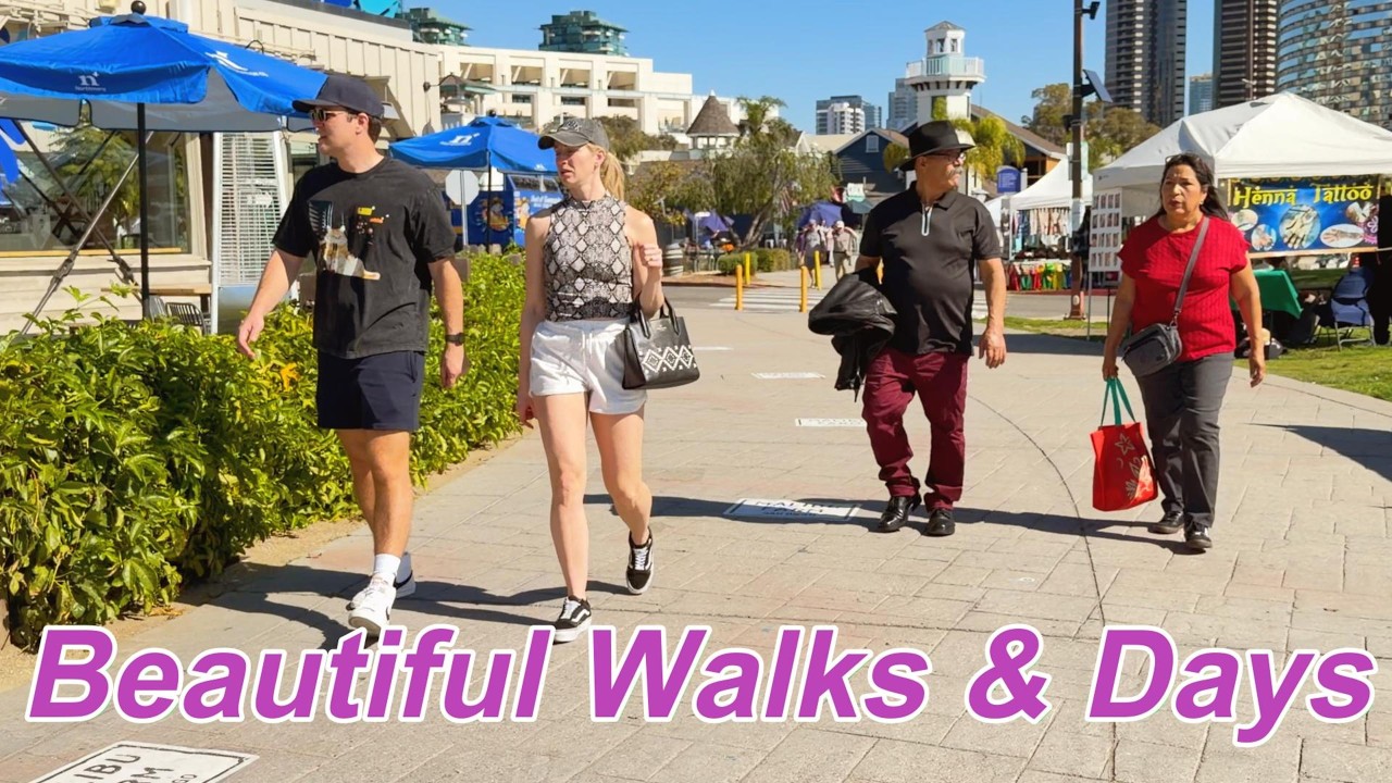 Exploring Seaport Village, San Diego