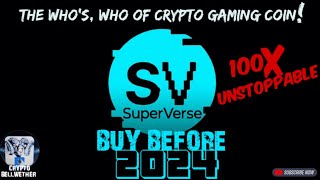 SuperVerse (SUPER) - EXPLOSIVE news incoming! BEST CRYPTO GAMING TO BUY NOW! #superfarm