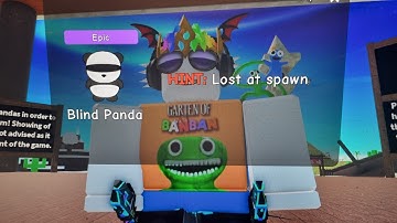 How to get blind Panda in Roblox Find the Pandas. 🐼