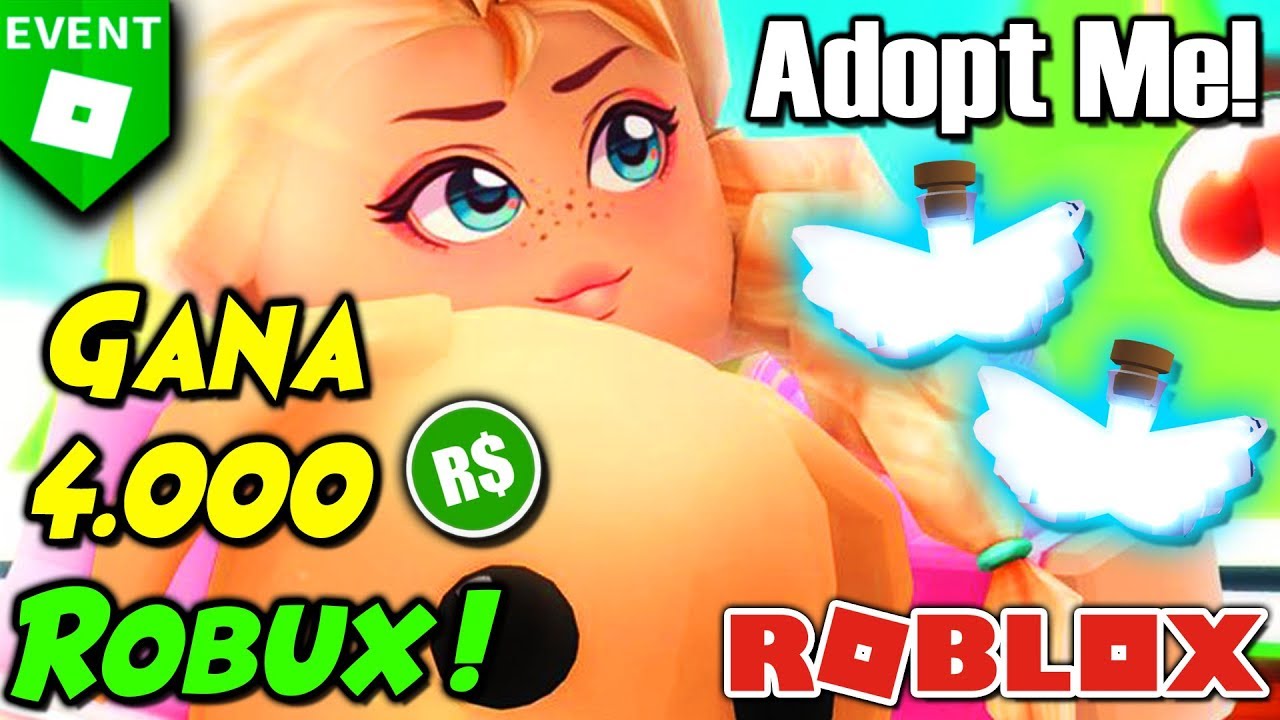 Lluvia De Robux En Adopt Me Roblox 2020 Evento De Canal 4000 Robux Youtube - robux roblox adopt me