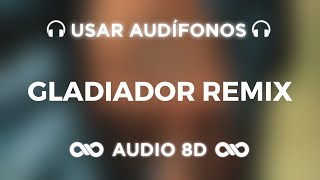 Gladiador Remix - Eladio Carrión, Lil Wayne | 3MEN2 KBRN | AUDIO 8D 🎧aor