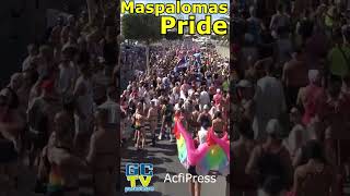 🏳‍🌈El desfile del Maspalomas Pride by Freedom atrae a más de 95 000 personas #shorts