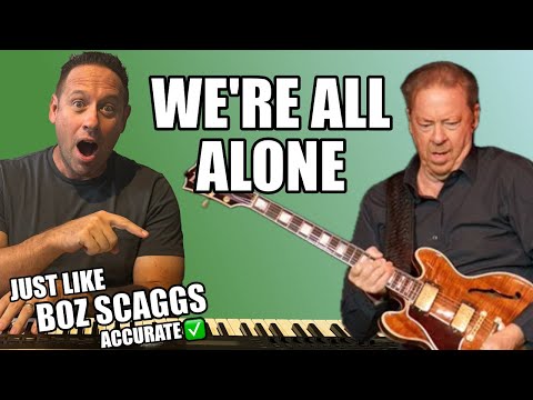 Piano Lesson We're All Alone Shawn Cheek Tutorial - YouTube