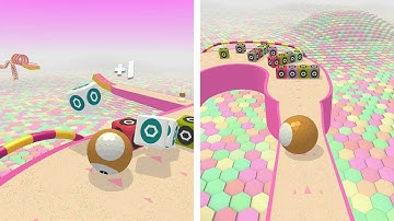 Action Going Balls — All Levels Mobile Gameplay Walkthrough Android iOS part 23