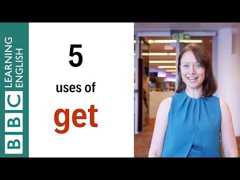 5 uses of 'get' - English In A Minute