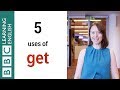 5 uses of get  english in a minute