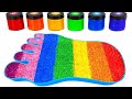 Satisfying Video How to make a rainbow shape from M&M's fruits and Sweets ASRM #77