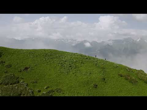 Green Hill | Cloud Hill | Non Copyright Video | Free 4K Video | Royalty Free Video