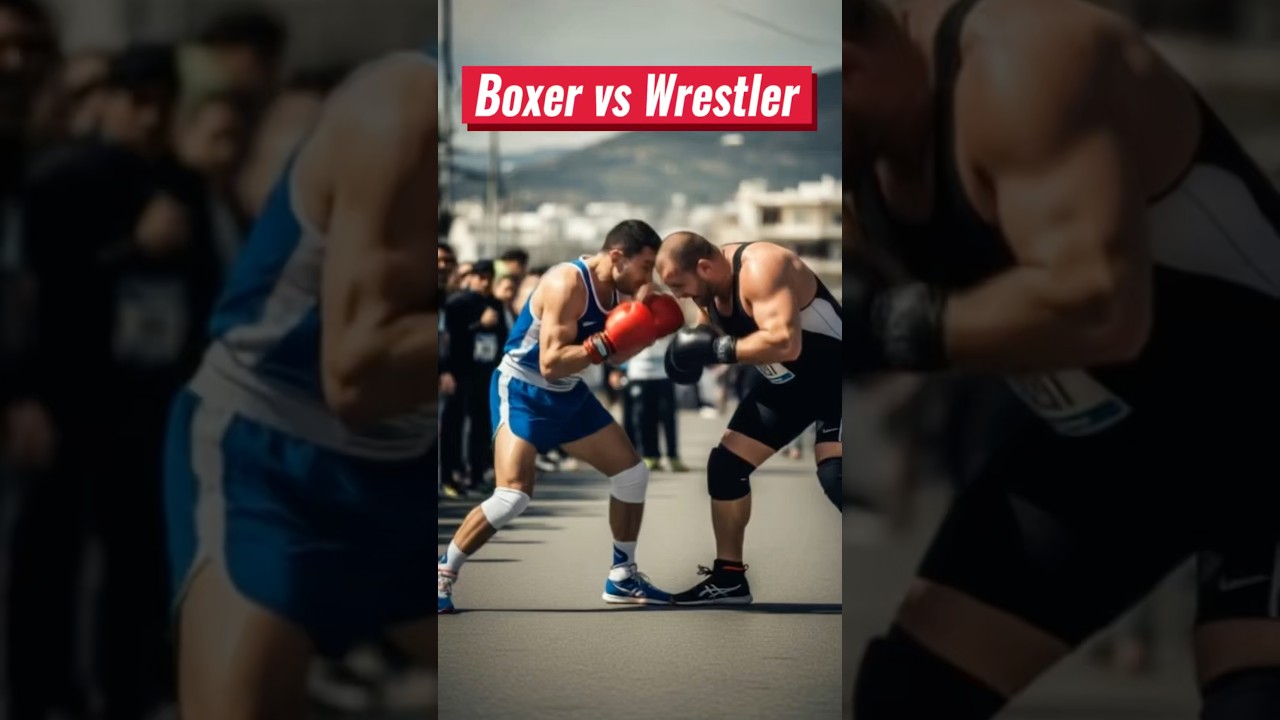 Boxer vs Wrestler:Who won in 3 rounds? Watch until the end 