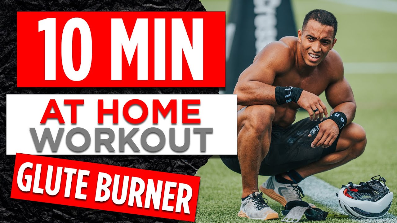 10 Minute Glute BURNER Workout | At Home Workout (no equipment needed ...