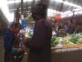 Vegetable market at Litang (4000m)